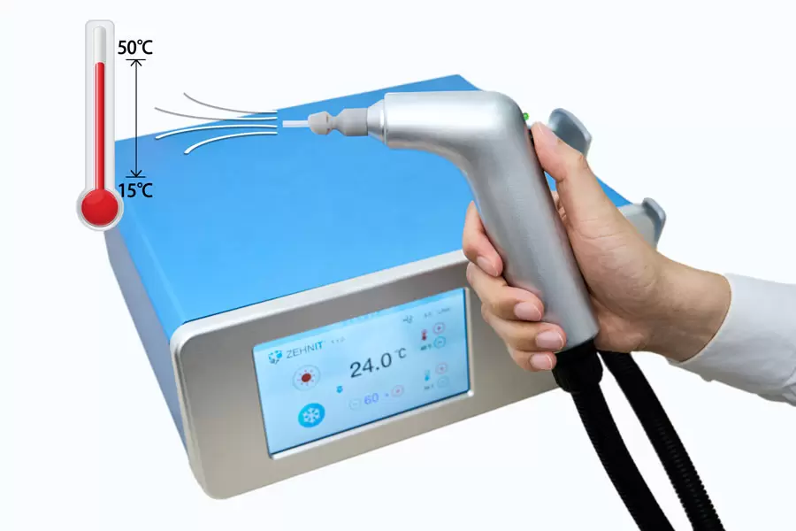 Controle preciso e est&aacute;vel da temperatura do ar